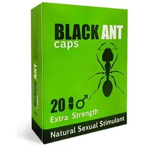 Black Ant Capsule per aumentare la potenza (20 capsule)