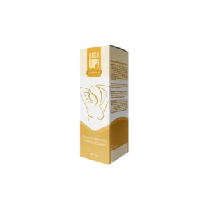 BreaUp Crema per l’aumento del seno femminile (crema in flacone da 80 ml)