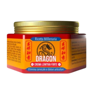 Dragon Crema calmante ad azione rapida per alleviare il dolore al collo (crema in vaso da 50 g)