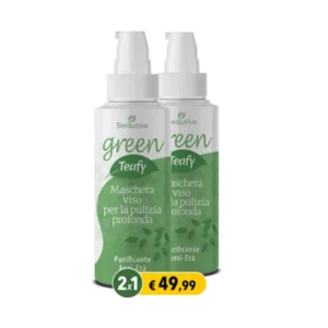 Green Teafy Maschera ringiovanente (maschera in flacone da 50 ml)