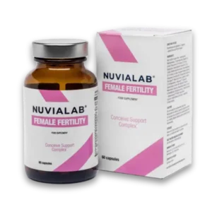NuviaLab Female Fertility Capsule per il sostegno della fertilità femminile (60 capsule)