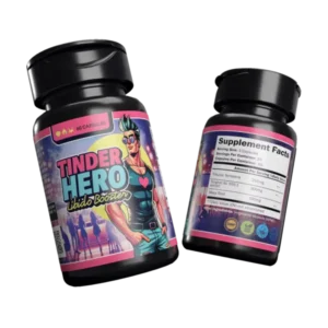 Tinder Hero Libido Booster Capsule per aumentare libido e testosterone (60 capsule)