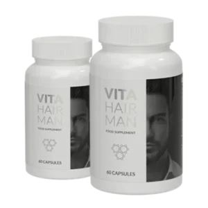 Vita Hair Man Capsule per uomini contro la caduta dei capelli (60 capsule per uomini)