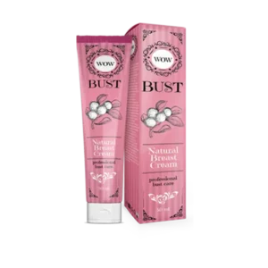 WOW BUST Crema per l’aumento e la cura del seno femminile (crema in tubo da 50 ml)