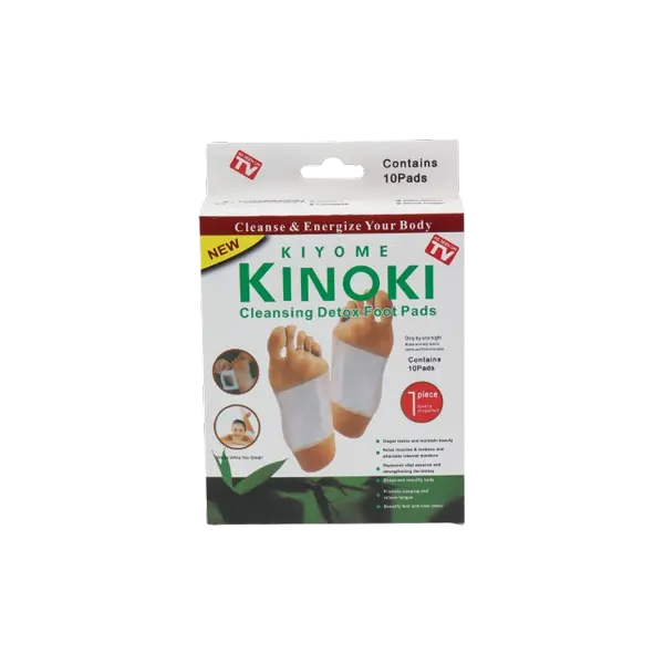 Kinoki Detox Patches Cerotti detox per i piedi (10 cerotti)
