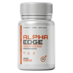 Alpha Edge capsule per aumentare il livello di testosterone, la resistenza e la salute muscolare (60 capsule)