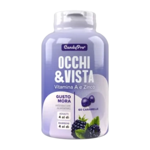CandyPro Occhi e Vista capsule per migliorare la vista (60 caramelle)