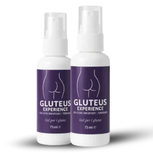Gluteus Experience gel per rassodare e tonificare i glutei, contro la cellulite (gel in flacone da 75 ml)