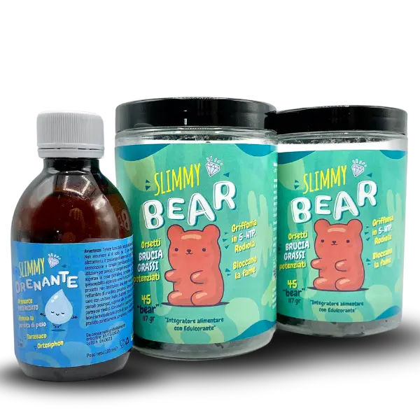 Slimmy Bear Kit orsetti gommosi dimagranti (45 gommose)
