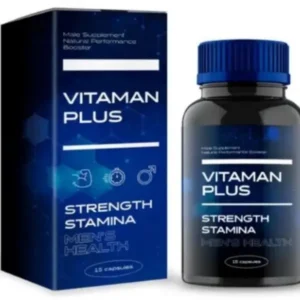 Vitaman Plus capsule per la prostatite e la potenza (15 capsule)