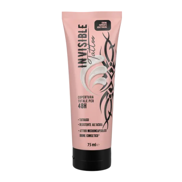 INVISIBLE Tattoo Crema per coprire i tatuaggi (75 ml)